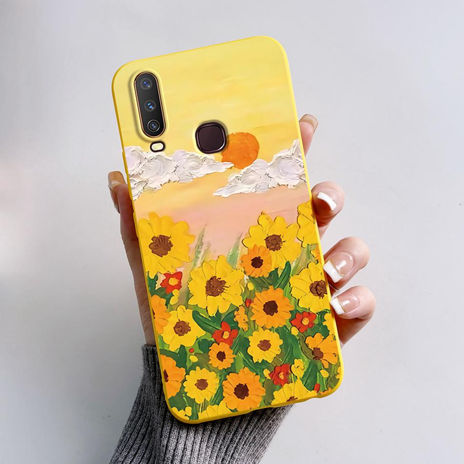 For Vivo Y12 Case 1904 1940 Cartoon Bear Frog Cover For Vivo Y15 Y17 1902 1901 Soft Silicone Phone Case For Vivo Y17 Y12 Bumper