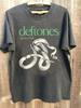 Deftones 2025 Частный Музыкальный Логотип Змея Угольный Футболка Классическая футболка Унисекс Футболка