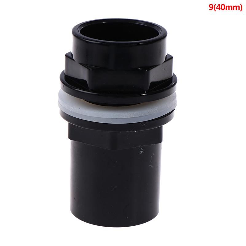 20-50 мм соединители из ПВХ утолщают адаптер для садовой дренажной трубы для аквариума