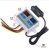 Dual Digital Temperature Humidity Controller Home Fridge Thermostat Humidistat Thermometer