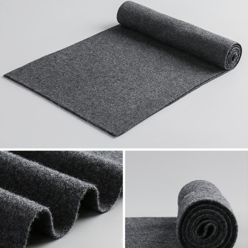 Теплый осенне-зимний вязаный однотонный шарф из чистой шерсти, утолщенный корейский вариант теплого шарфа в наличии