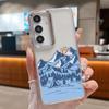 Mountain Valley Camping Art Case For Samsung A57 A37 A17 A56 A36 A26 A16 A55 A54 5G S21 FE S22 S23 S24 S25 Plus S26 Ultra Clear Soft Cover