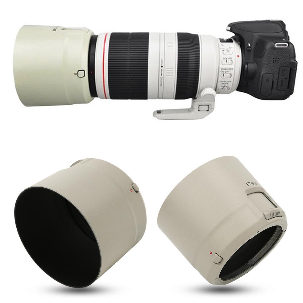 ET-83D Белая пластиковая бленда объектива для Canon EF 100-400mm f 4.5-5.6L IS II USM