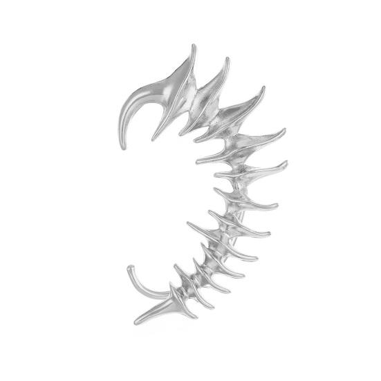 Yousheng 1Pc Ear Hook Серьги Металлические Легкие Имитация Цветка Ухо Обертывание Однотонные Легкие Сплава Серьги Кафф