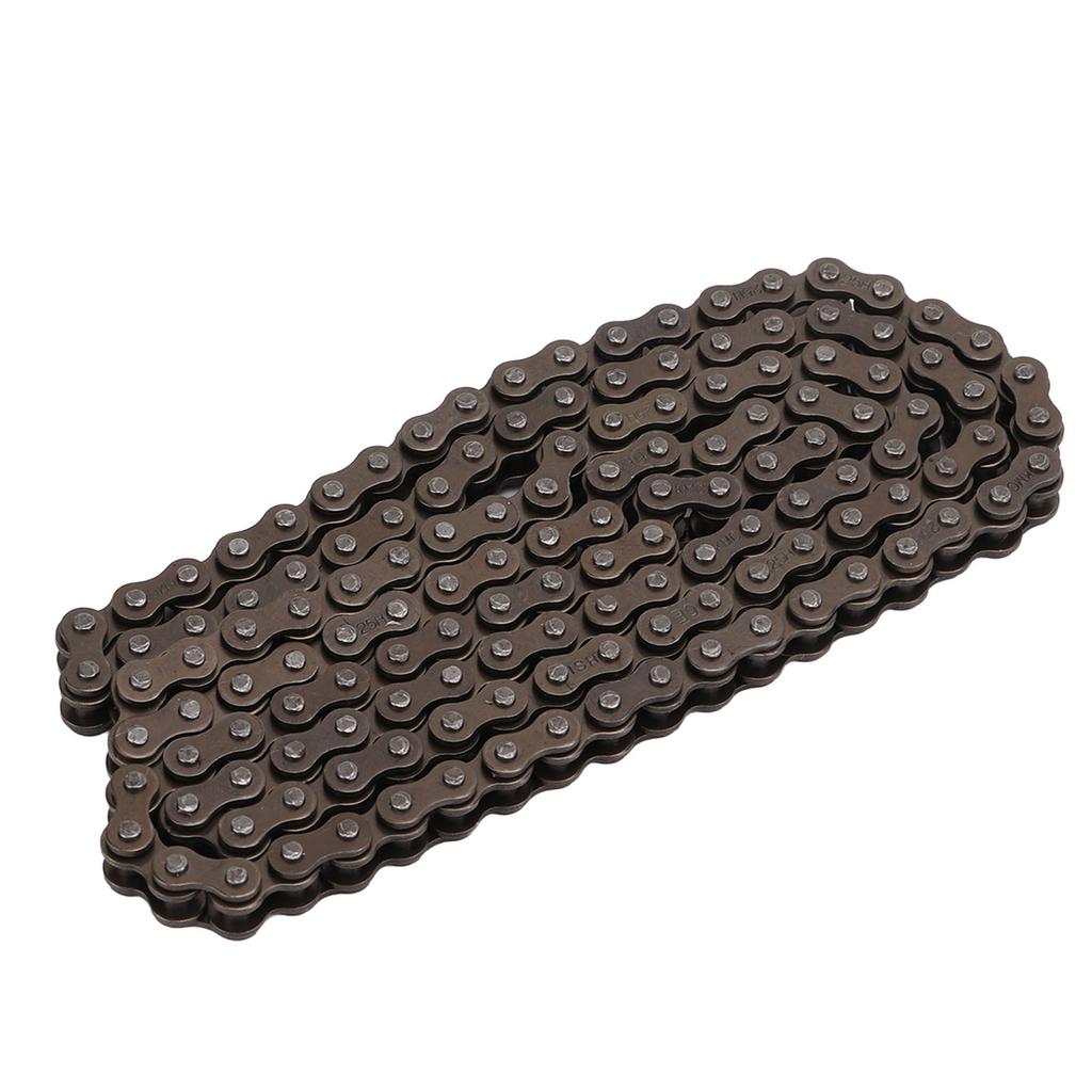 Bike Chain 25H 138 Links Metal Alloy High Strength Universal for 47cc 49cc ATV Pocket Mini Dirt Bikes