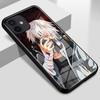 Для iPhone 6 6S 7 8 14 Plus X XR XS 11 12 13 14 Pro Max SE2020 чехол из закаленного стекла с защитой от падения в стиле аниме «Токийский гуль»
