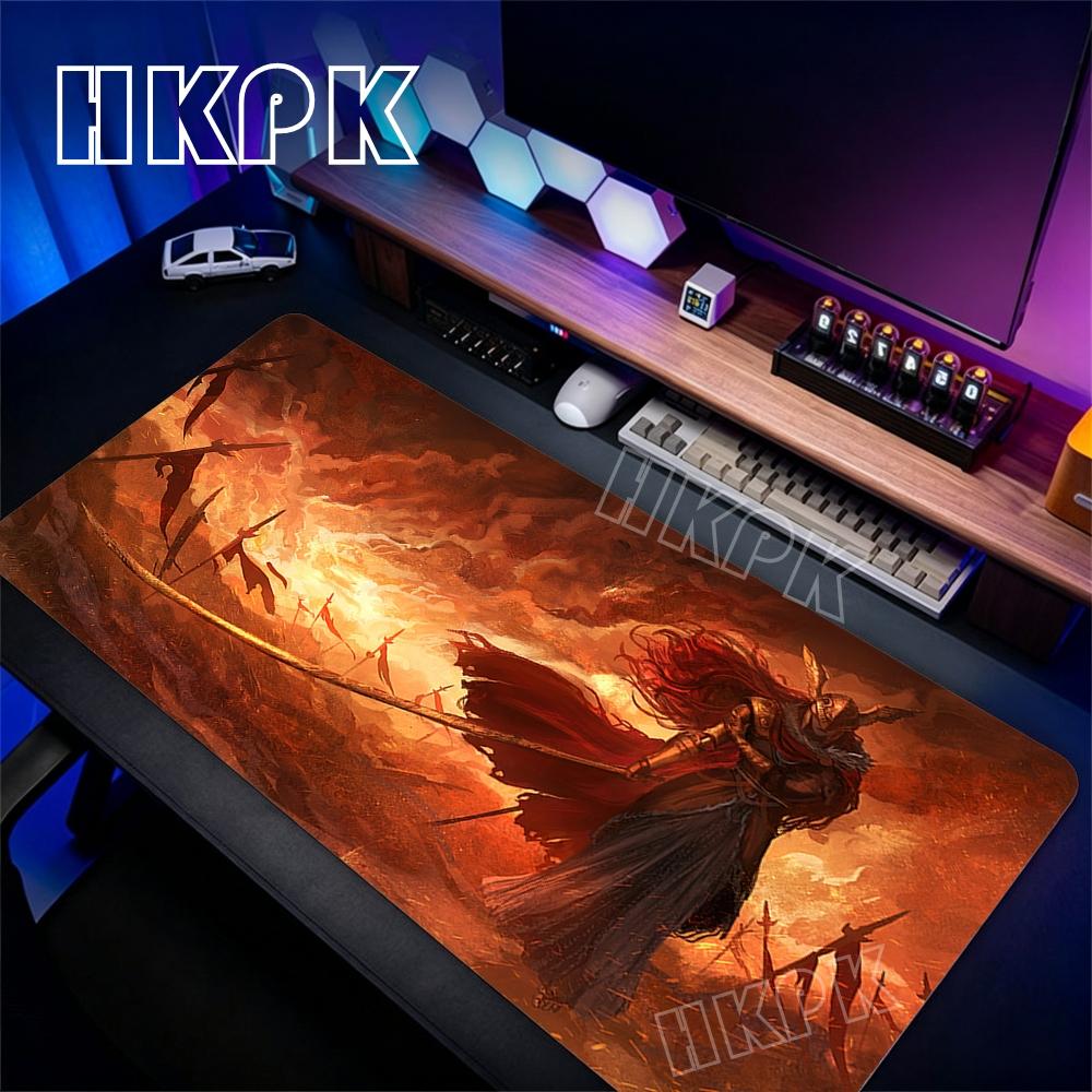 Mouse Pads Eldens Ring Gaming Mats Gamer Keyboard Pad Large Gamer Mousepad Anime Computer Table Desk Accessories Office Deskmat
