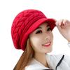 Fashion Women Hat Winter Skullies Knitted Hats Rabbit Cap WR