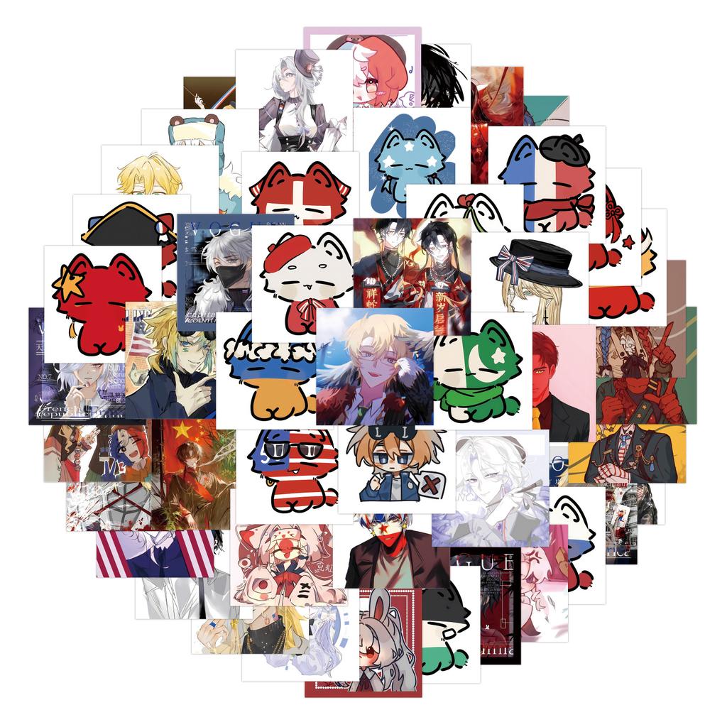 80 New CH Guoan Proposed Graffiti Stickers Decorate Refrigerator Scooter Water Cup DIY Personalized Stickers