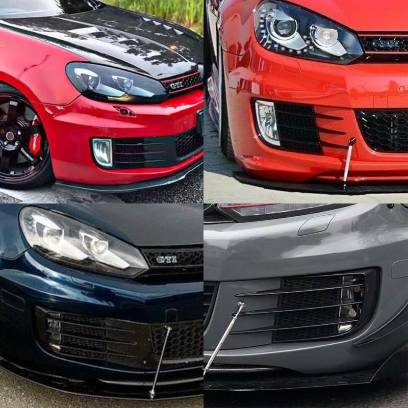 Левая Правая Для 6-GTI 5K0853666C 5K0853665C Передний Бампер Решетка Противотуманной Фары Накладка