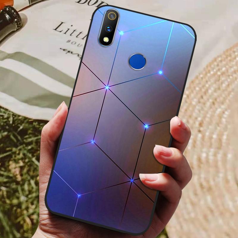 Чехол для Realme 3 Pro Мягкий силиконовый ТПУ задняя крышка Для OPPO Realme 3 Pro RMX1851 Coque Funda Realme3 RMX1825 RMX1821 противоударный