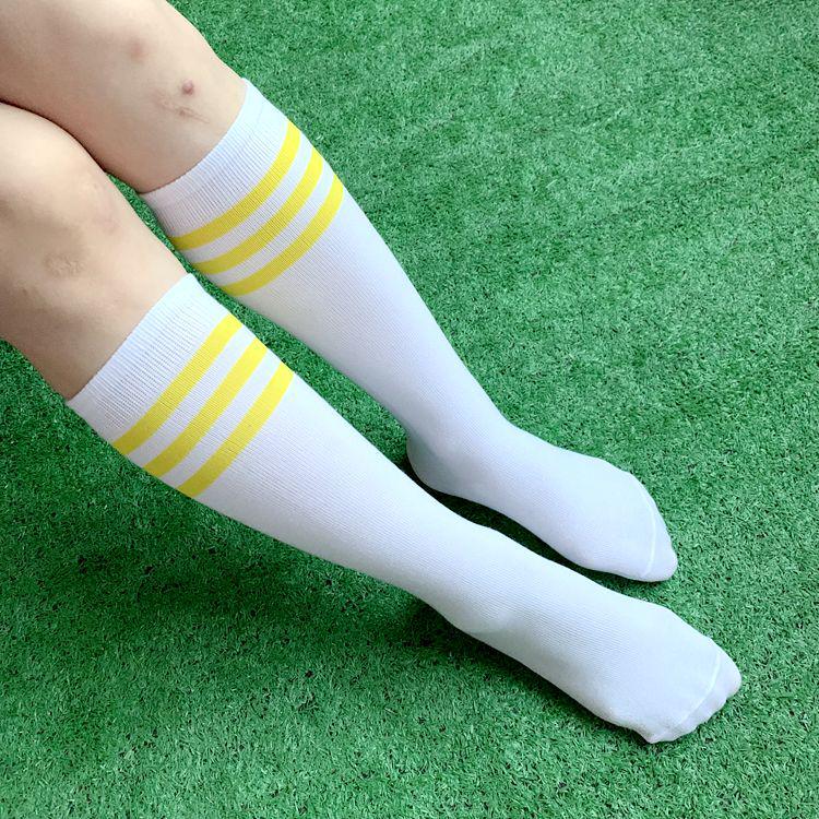 Красные гольфы до середины икры и носки для косплея на Хэллоуин для спорта, танцев и JK-стиля