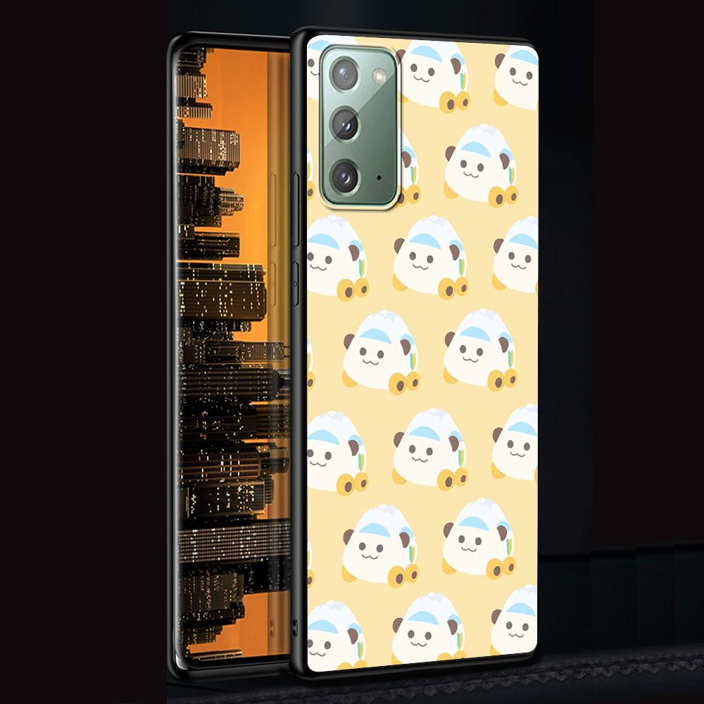 PUI PUI MOLCAR Милый чехол для Samsung Galaxy Note 20 Ultra 8 10 Lite 9 TPU Чехол для телефона Note 10 Plus Черный Мягкий чехол Funda Capa