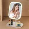 LED Lighted Makeup Mirror - Portable Foldable Vanity Mirror for Dorms & Students