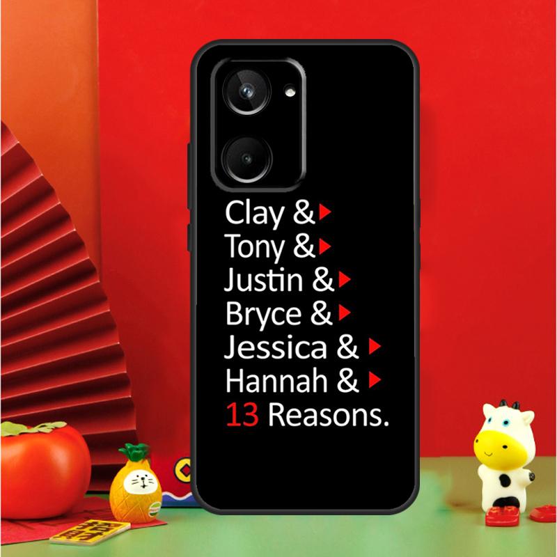 13 причин почему для Realme 15 Pro GT7 GT6 10 11 12 13 14 Pro Plus C65 C67 C63 C61 C51 C53 C35 C75 C55 Чехол