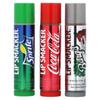 Coca-Cola, Lip Balm, Trio Pack, 3 Packs, 4g (0.14oz) Each
