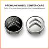 4Pcs 60MM Car Wheel Center Cap Emblem Hub Covers Badge Auto Accessories For Citroen C2 C3 C4 C5 C6 C1 DS3 DS4 DS5 DS7 Xsara Berlingo Saxo Picasso