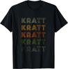 Love Heart Kratt Tee Grunge Vintage Style Black Kratt T-Shirt