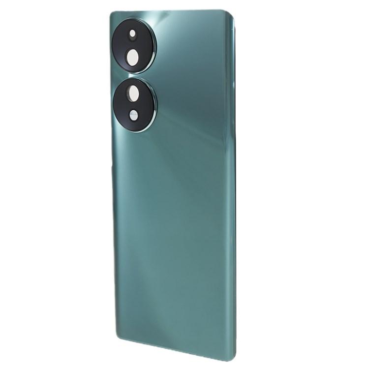 Задняя крышка аккумуляторного отсека для Honor 70 5G с крышкой объектива камеры, запасная часть (без логотипа)