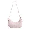 New Fashion Moon Shape Print Ladies Underarm Purse, Chic All-Match Multiway Top Handle Shoulder Bag For Daily Outfit