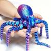 3D Printed Octopus Ornament Creative Animal Landscape Decorations Simulated Octopus Desktop Home Model Party Children's Gift