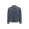 Levis Хлопковая куртка-поло с длинным рукавом из денима Мужские куртки Синий 34470-0005