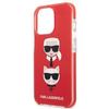 Karl Lagerfeld KLHCP13LTPE2TR iPhone 13Pro / 13 6.1" hardcase red/red Karl&Choupette Head