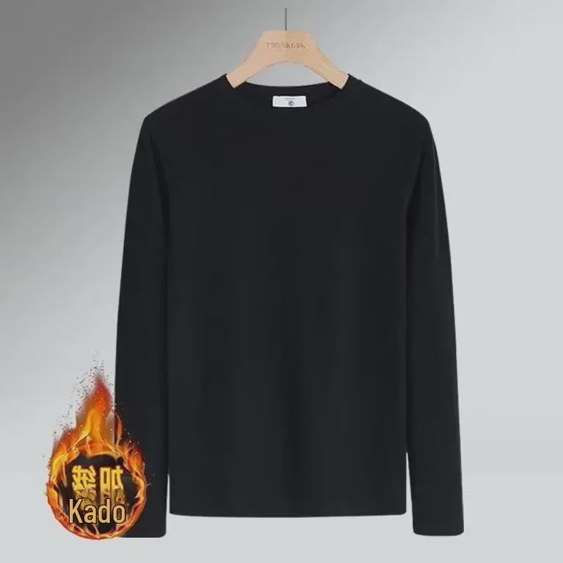 Men's Stylish Long-Sleeve Round Neck Sweatshirt for Business and Casual Wear