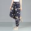 Middle Aged and Elderly Mothers' Pants Summer Lantern Pants Sleeping Pants Floral Pants Long Pants
