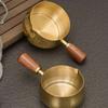 60ml/120ml/180ml Sauce Pan Wooden Handle Measuring Spoon Kitchen Tableware Seasoning Cup  Ketchup