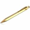 Strong Six-edge Solid  Brass  Pen Compact Portable Ballpoint Pen With Clip Office School Products
