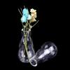 2Pcs 1:12 Dollhouse Miniatures Glass Vase Model Doll House Accessories Decor Toy