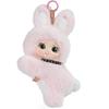 Plush Family Cat Face Toy With Short Faux Fur For Office Desk Decor