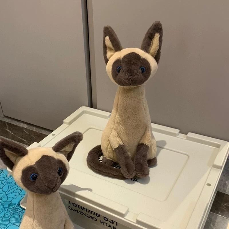 New Fashion Children's Toys Alice Siamese Cat Cute Exquisite Plush Doll
