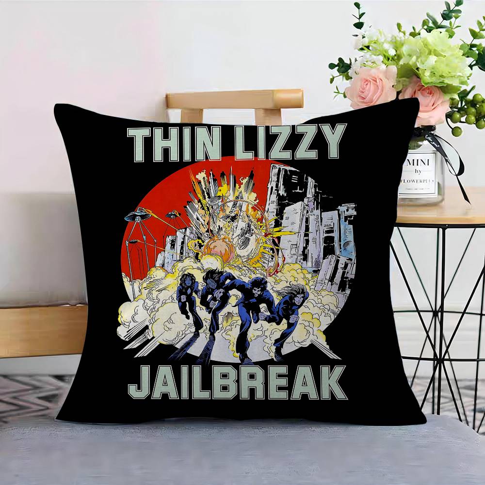 Classic Rapper Thin Lizzy Band Personalized Picture Text Home Decorative Pillows Household Gifts xcm