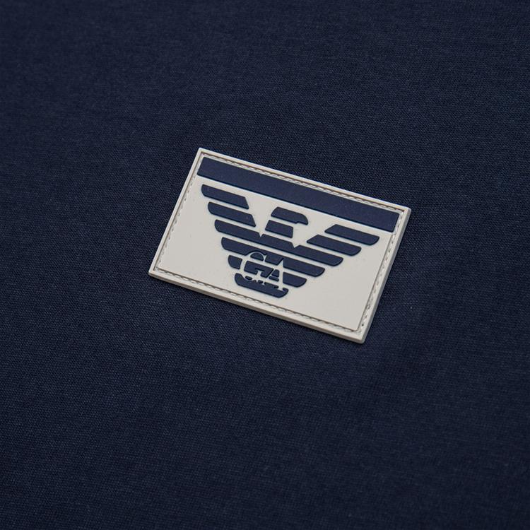 EMPORIO ARMANI Appliqué-logo Cotton T-shirt 110853-4R755-00135