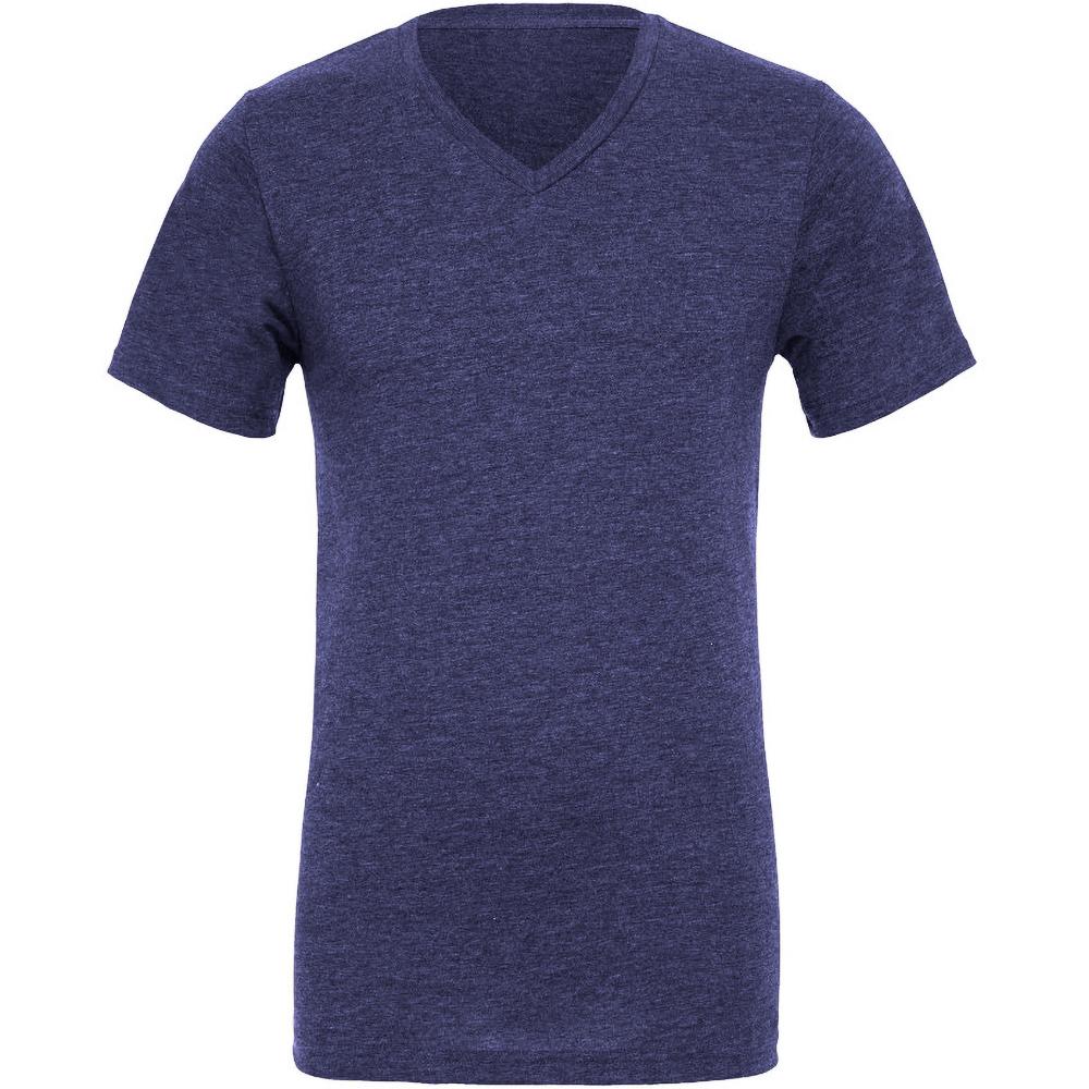 Canvas Mens Jersey Short Sleeve V-Neck T-Shirt