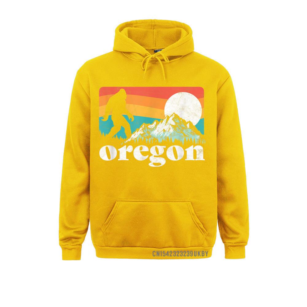 Oregon Pride Bigfoot Mountains 80-х годов, винтажные толстовки с капюшоном и природным дизайном для студентов, крутые толстовки, распродажа, одежда