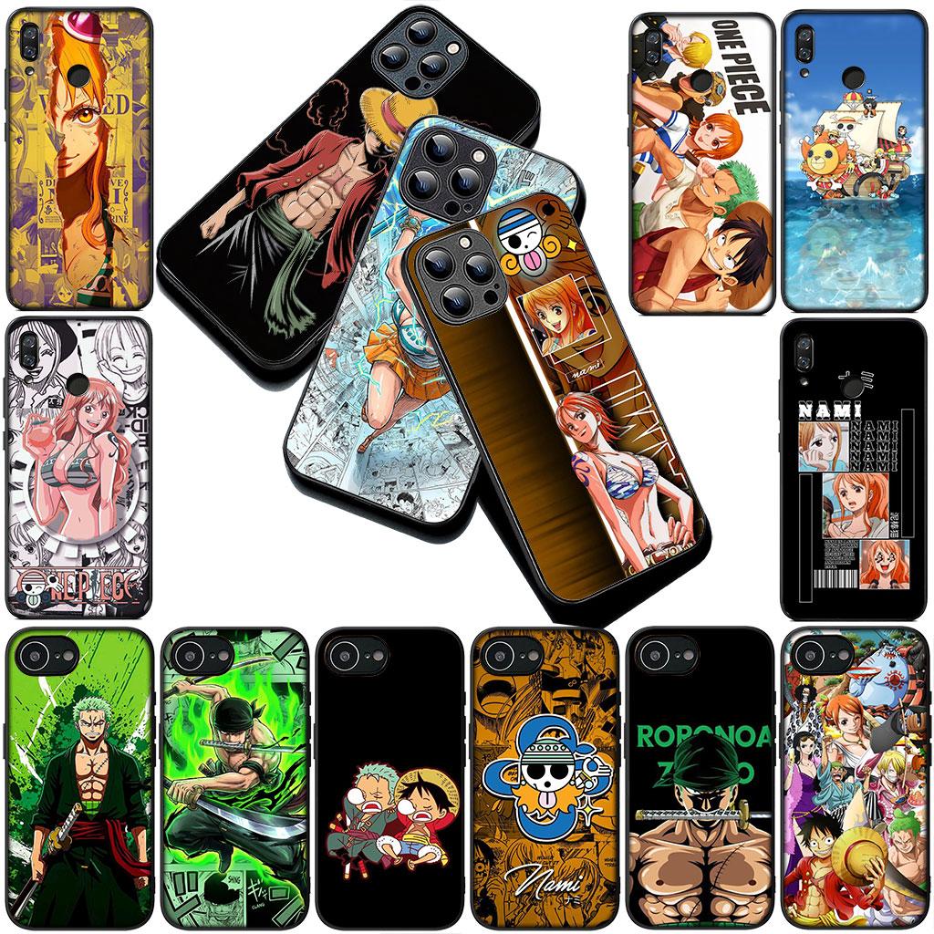 Roronoa Zoro Nami One Luffy Pieces Phone Cover for Samsung Galaxy S10 S8 S9 Plus A33 A34 A31 70 A71 A72 Note 20 9 8 S10E Case