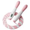 Beaded Jump Rope Plastic Segmented Jump Rope with Counter Soft Beaded Skipping Rope Adjustable Length for Kids Adults