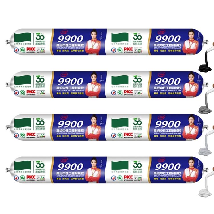 Атмосферостойкие прозрачные силиконовые клеи Высокоэластичный водонепроницаемый герметик для алюминиевых стыков, плитки для ванной комнаты, наружного строительства