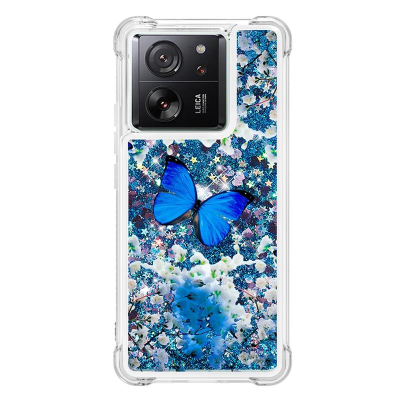 Чехол 13T Pro для Funda Xiaomi 13T Pro Чехол Glitter Quicksand Dynamic Liquid Чехол для Xiomi 13T Xiaomi13T Pro Чехол для телефона Etui