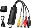 VHS в цифровой преобразователь USB аудио-видео конвертер для Windows 7 8 10 Карта видеозахвата Оцифровка аналогового видео VCR VHS DVD