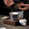 СУШИ КЕРАМИКА Посеребренная Арована Гайвань