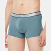 Calvin Klein Мужское нижнее белье с логотипом средней посадки, эластичное, дышащее, зеленое NB4089-POF