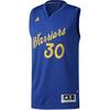 Повседневная баскетбольная майка NBA Stephen Curry Christmas Edition No. 30 Мужские топы Синие BT8422