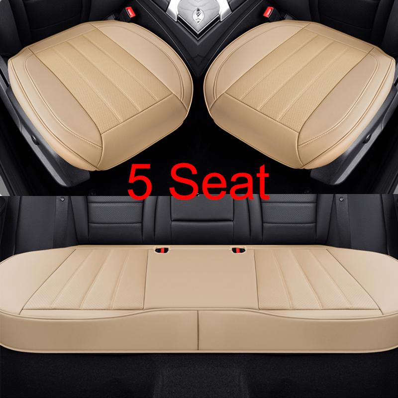 Чехол на сиденье автомобиля из искусственной кожи с полным покрытием для Geely Geometry C Atlas Coolray Emgrand EC7 Tugella Auto Accessories