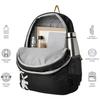 Черный повседневный стандартный рюкзак Skybags Brat One Size, длина 46 см