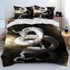 3D Retro Dragon Printed Bedding Sets Exquisite Bed Supplies Set Duvet Cover Bed Comforter Set Bedding Set Luxury Birthday Gift