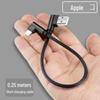 120W Fast Charge Right-Angle Data Cable for Huawei, VIVO, Honor, OPPO, Xiaomi